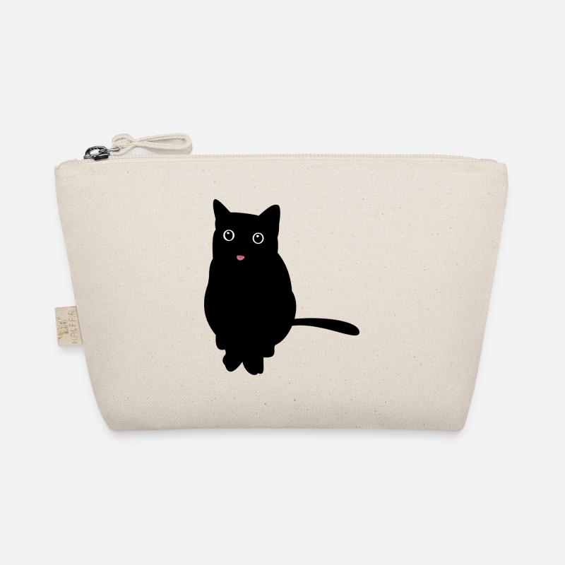 black cat - chat noir - Trousse biologique - nature