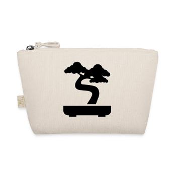 Bonsai icon Symbol - Organic Pouch - nature - Front