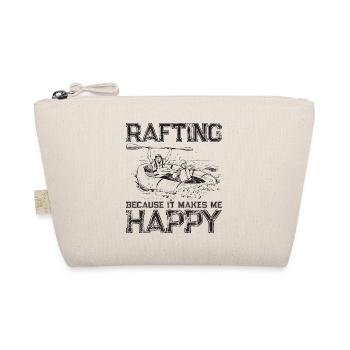 Rafting Is My Favorite Sport Boating Mountains - Organic Pouch - nature - Front