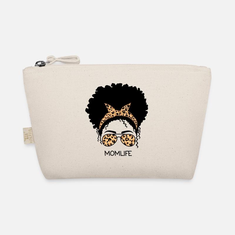 Afro Mama Leben Leopard Bio-Täschchen