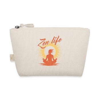 Yoga Zen Life - The well-being of meditation - Organic Pouch - nature - Front