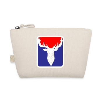 Hunter Funny Roebuck Deer Logo | Les couleurs peuvent être changées - Trousse biologique - nature - Devant