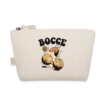 Bocce Spruch Bocce Ball mit Jack Bocci Game Bocce - Bio-Täschchen - Natur - Vorne