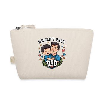 Worldś best Dad - Bio-Täschchen - Natur - Vorne