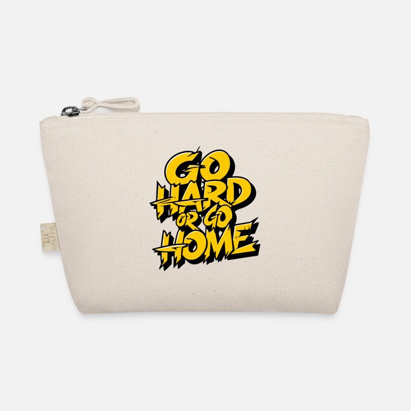 Motivational design Do it - go through with it or leave Organic Pouch