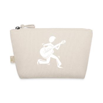 Musician Guitarist - Organic Pouch - nature - Front