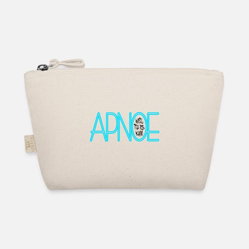 apnea because I can black it Organic Pouch