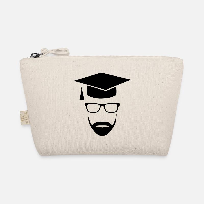Master Uni Nerd with Beard Organic Pouch