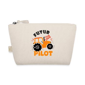 soon to be pilot farmer farmer. - Organic Pouch - nature - Front