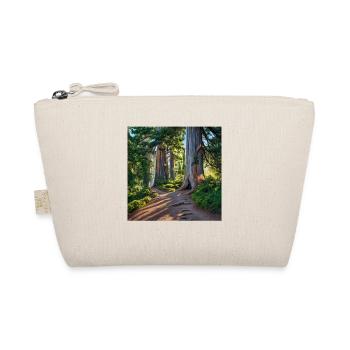 Hiking Forest Journey - Organic Pouch - nature - Front