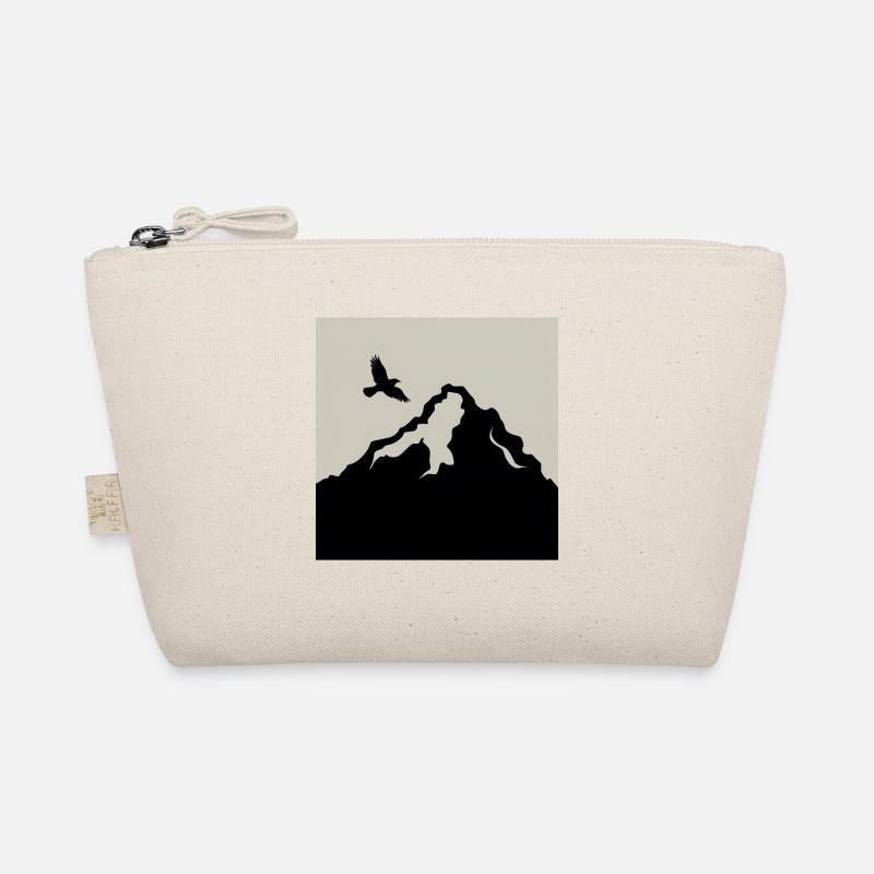 Mountain Bird flying Outdoors sky Hiking Forest Organic Pouch