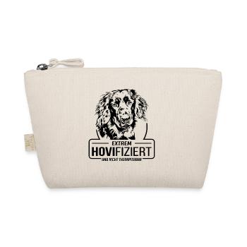 HOVIFIZIERT Hovawart Hundespruch Hund Wilsigns - Bio-Täschchen - Natur - Vorne