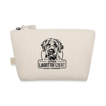 LAGOTTOFIZIERT Lagotto Romagnolo Hunde Wilsigns - Bio-Täschchen - Natur - Vorne