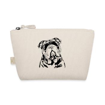 OLD ENGLISH BULLDOG cool Sonnenbrille Wilsigns - Bio-Täschchen - Natur - Vorne