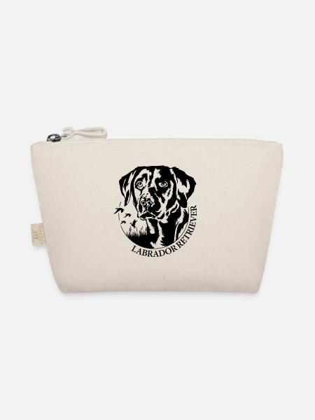 LABRADOR RETRIEVER Hunting Dog Hunting Dogs Wilsigns - Organic Pouch - nature - Front