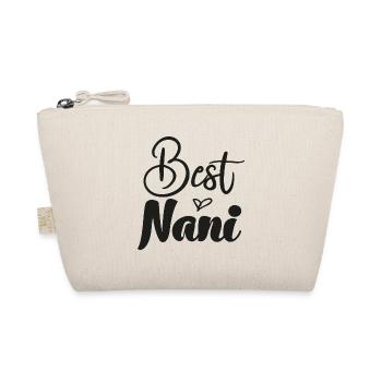 Best Nani Granny Switzerland Swiss German Granny - Organic Pouch - nature - Front