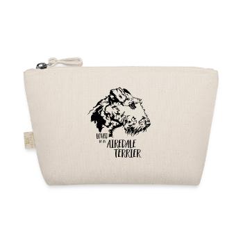 Aimé par un chien Airedale Terrier disant Wilsigns - Trousse biologique - nature - Devant