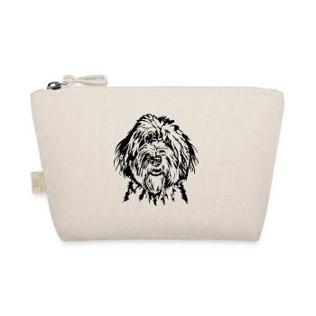 Bobtail Portrait Hunde Hund Sheepdog Wilsigns - Bio-Täschchen - Natur - Vorne