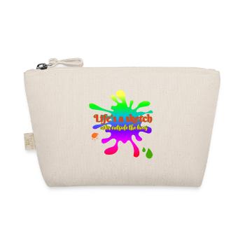 Life's a sketch - draw outside the lines - Organic Pouch - nature - Front
