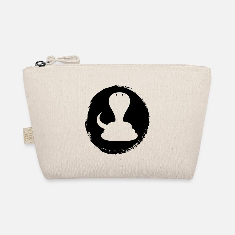 Schlange Cobra Klapperschlange Bio-Täschchen