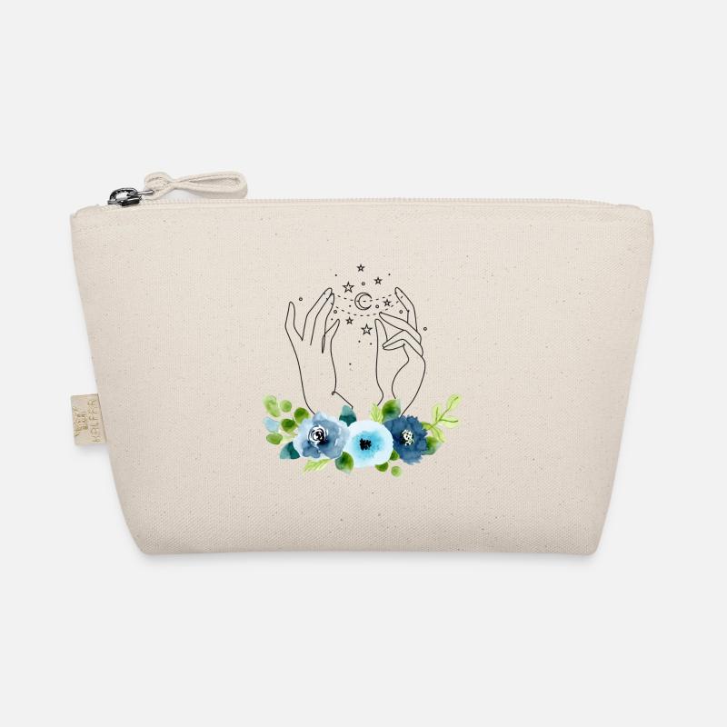 sparkle flower hands Organic Pouch