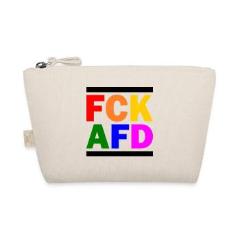 Fck afd - Bio-Täschchen - Natur - Vorne