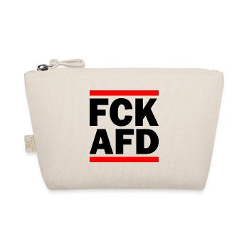 Fck afd - Bio-Täschchen - Natur - Vorne