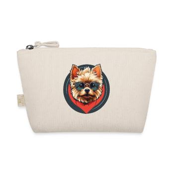 Yorkshire Yorkshire Terrier cool avec lunettes de soleil - Trousse biologique - nature - Devant