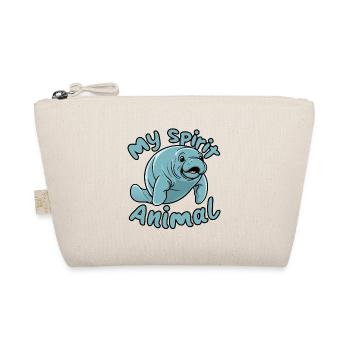 Dugong My Spirit Animal I Love Manatees - Organic Pouch - nature - Front