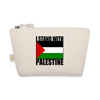 I stand with palestine - Organic Pouch - nature - Front
