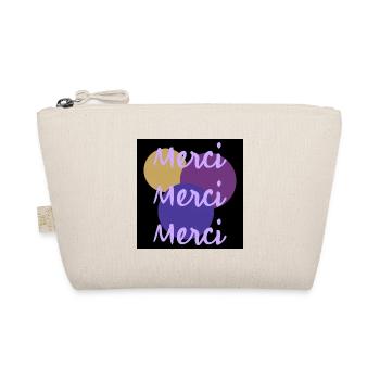 MERCI. THANKS. THANK YOU. ANNIVERSAIRE. NAISSANCE. - Trousse biologique - nature - Devant