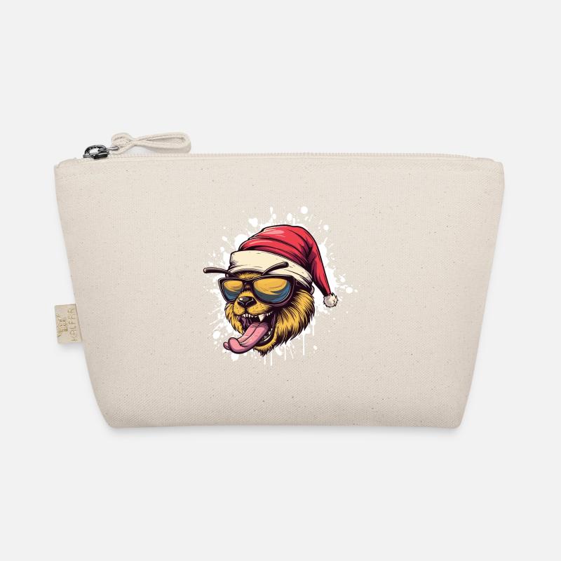 Bee Christmas Funny Organic Pouch
