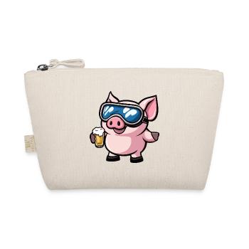 Porc Après-ski Bière Bande dessinée - Trousse biologique - nature - Devant