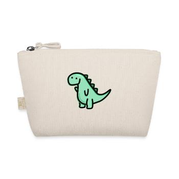 Süßer Dino - Bio-Täschchen - Natur - Vorne