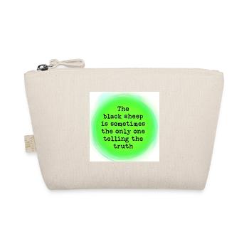 Black sheep - Organic Pouch - nature - Front