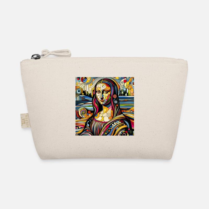 Mona Lisa meets Hundertwasser Bio-Täschchen