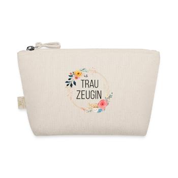 Trauzeugin! personalisierbar - Bio-Täschchen - Natur - Vorne