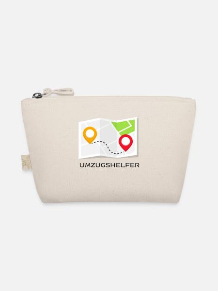 Umzugshelfer - großes Dankeschön! - Bio-Täschchen - Natur - Vorne