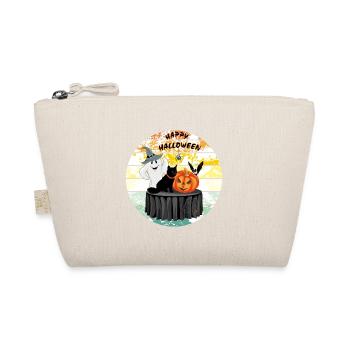 Happy Halloween. Funny design - Organic Pouch - nature - Front