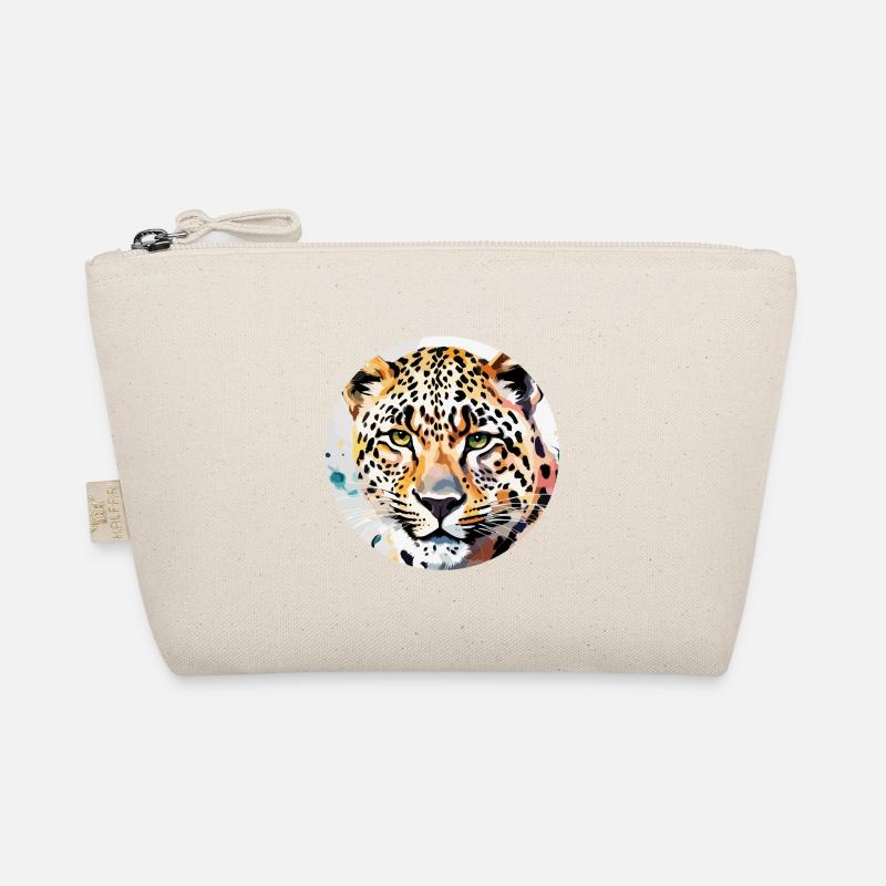 Leopard / Gepard / Tier / Animal Print / Muster Bio-Täschchen
