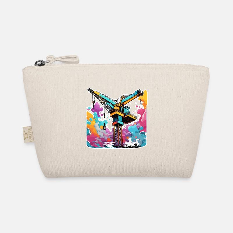 Crane / construction site / winch / crane system Organic Pouch