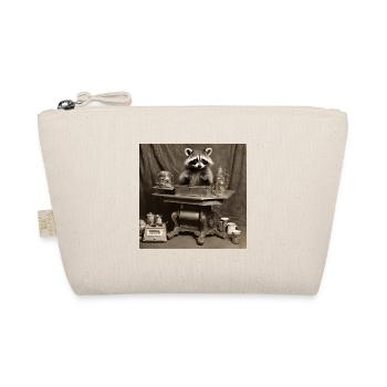 Raccoon / Animal / Photo / Wild / Funny / Robber - Organic Pouch - nature - Front