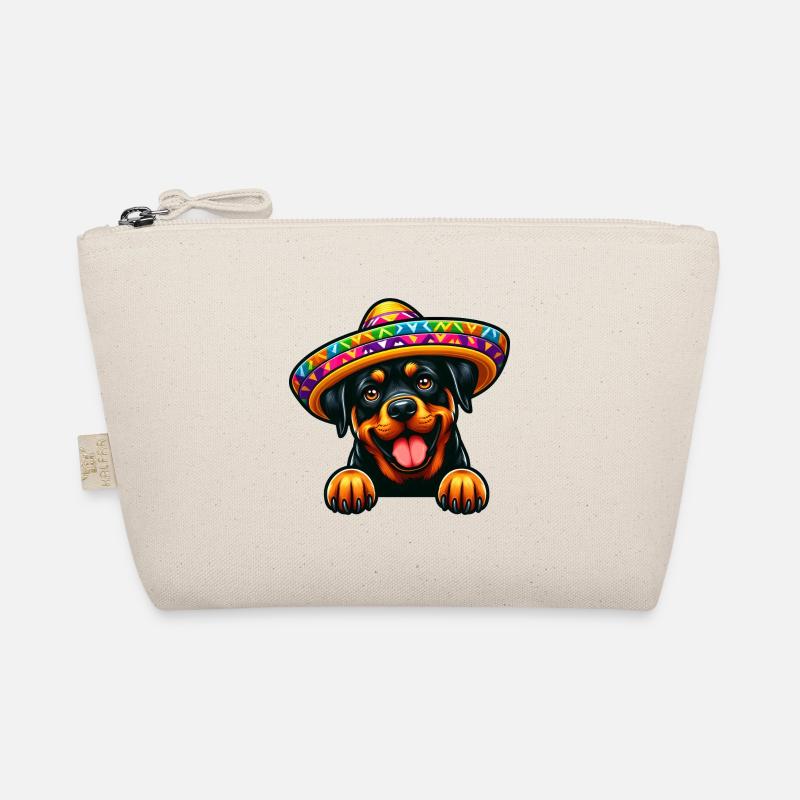 Célébration du Cinco de Mayo Rottweiler Mexique Trousse biologique