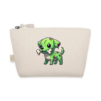 Mignon Halloween chien zombie beagle avec os - Trousse biologique - nature - Devant