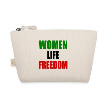 Women life freedom - Organic Pouch - nature - Front