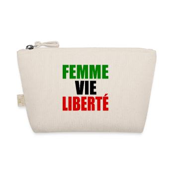 Femme vie liberté iran - Trousse biologique - nature - Devant