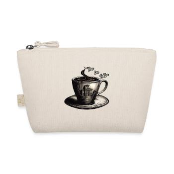 Time for Coffee / Coffee / Cup / Drink - Organic Pouch - nature - Front