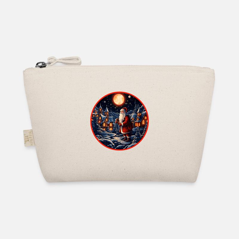 Weihnachtsmann Bio-Täschchen