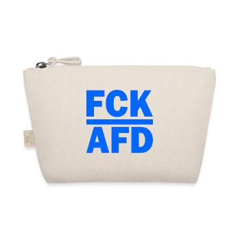 Fck afd - Bio-Täschchen - Natur - Vorne