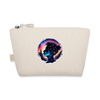 Silhouette / Forest / Portrait / Trees / Person - Organic Pouch - nature - Front